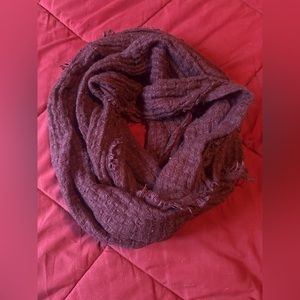 Burgundy, infinity scarf